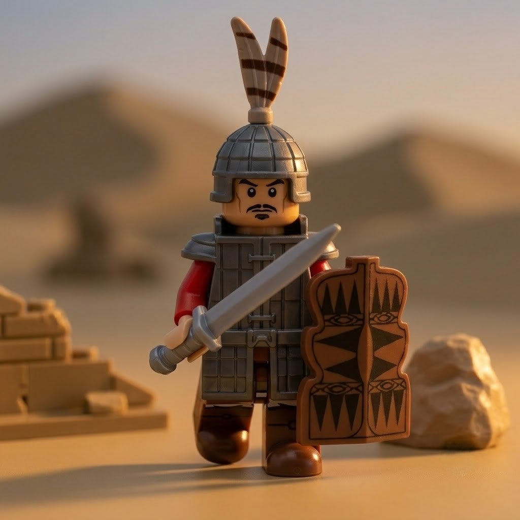 Ancient Iron Warrior Collectible Minifigure