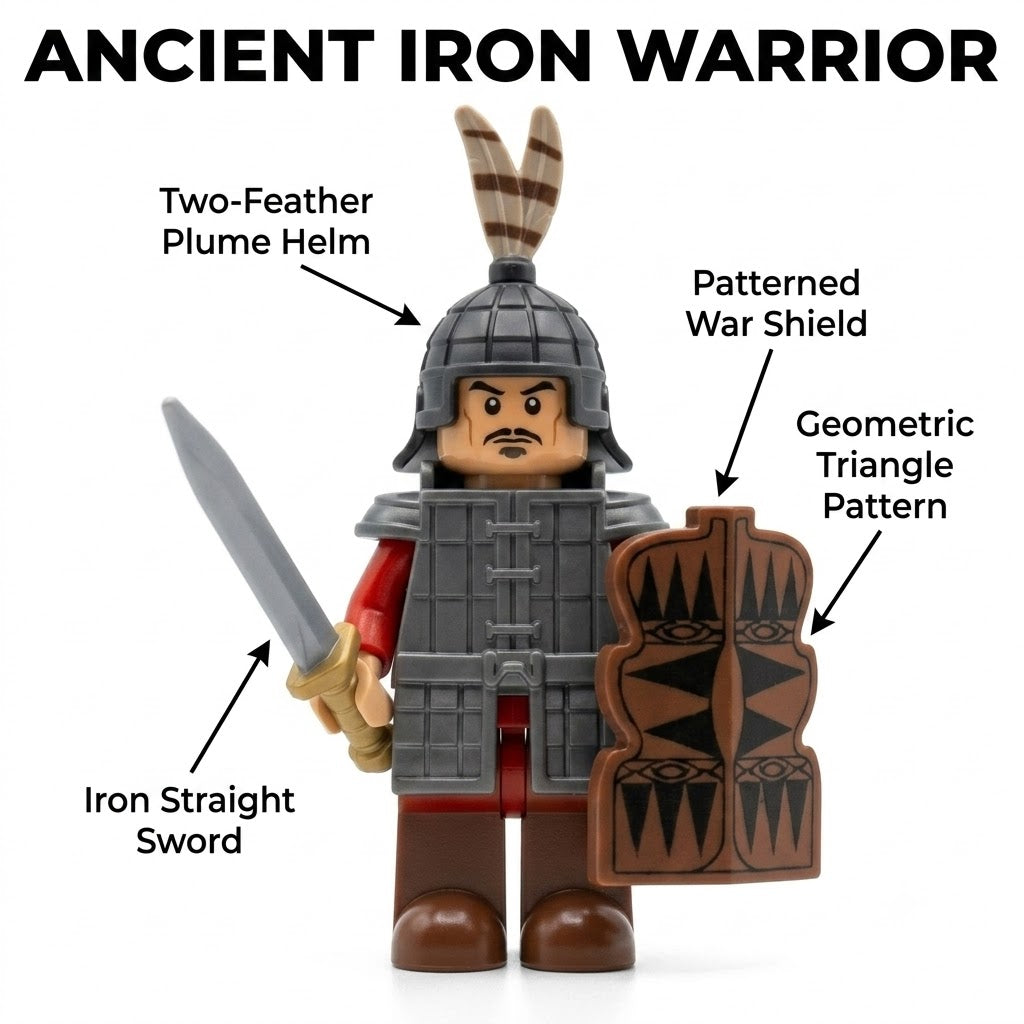 Ancient Iron Warrior Collectible Minifigure