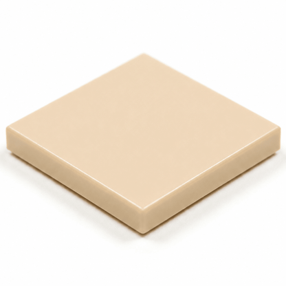 2x2 smooth flat tiles Beige
