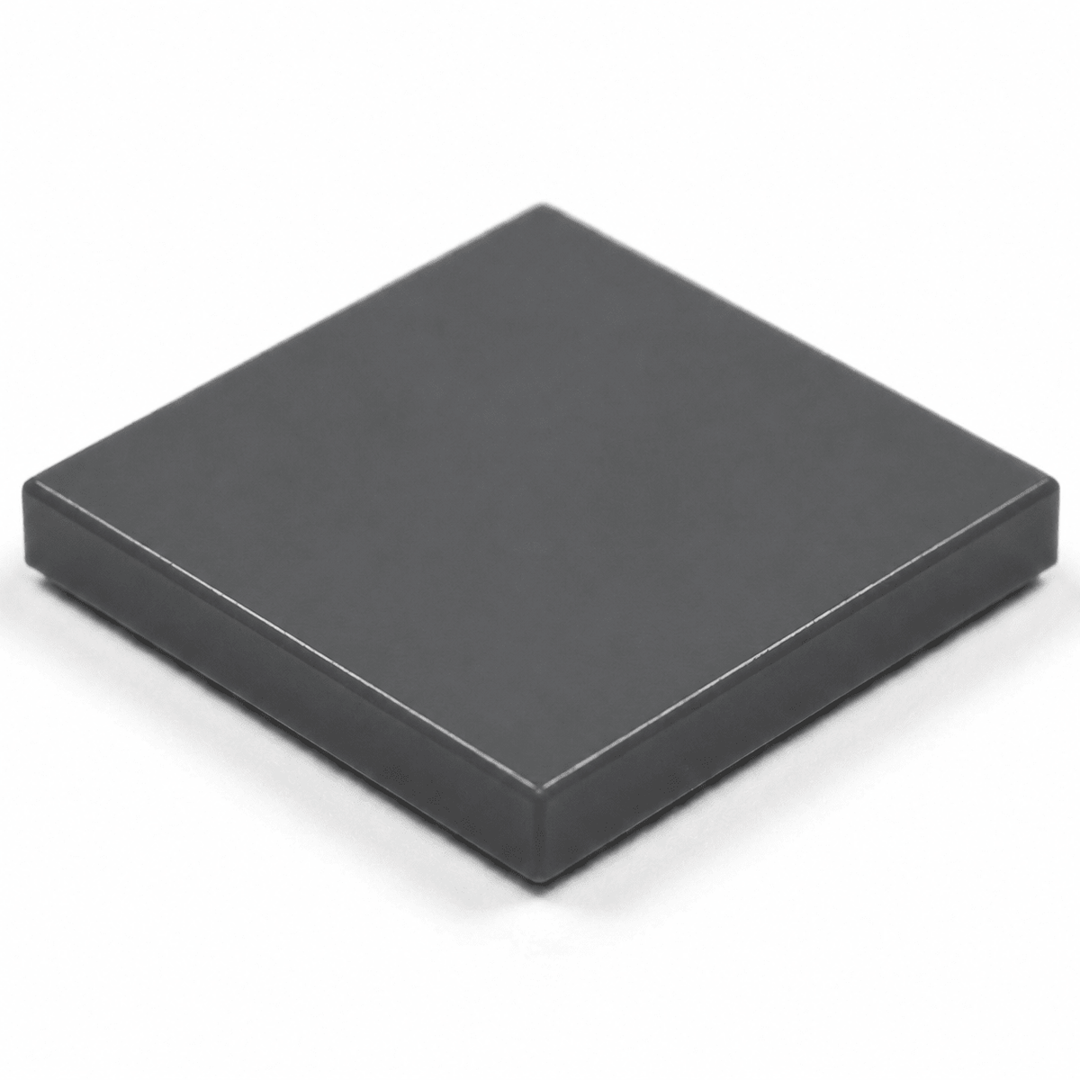 2x2 smooth flat tiles Dark Grey