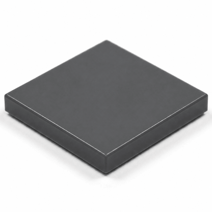 2x2 smooth flat tiles Dark Grey