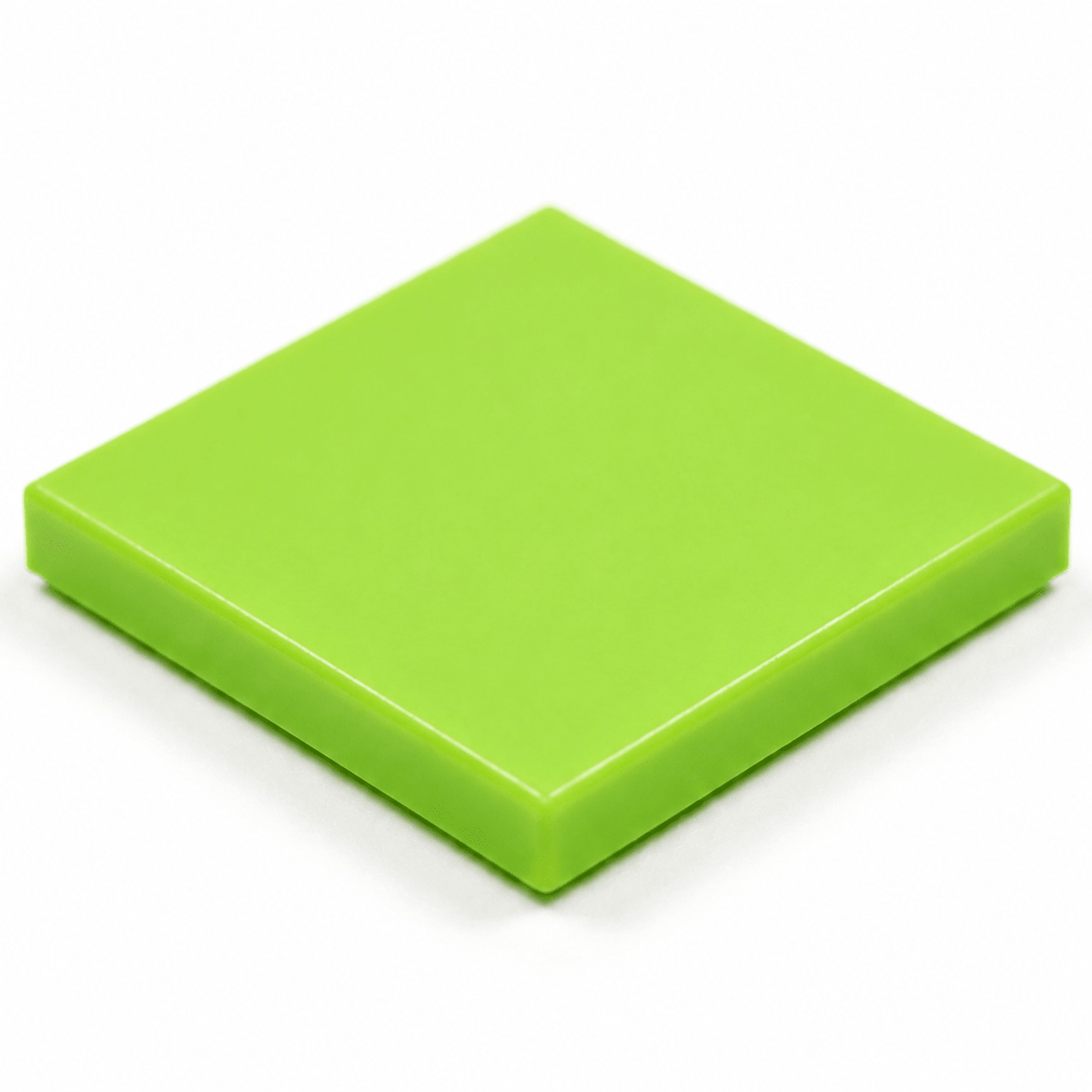 2x2 smooth flat tiles Light Green