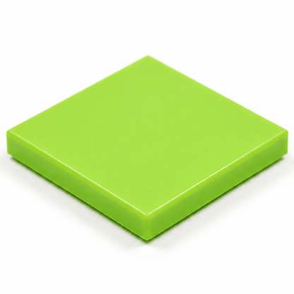 2x2 smooth flat tiles Light Green