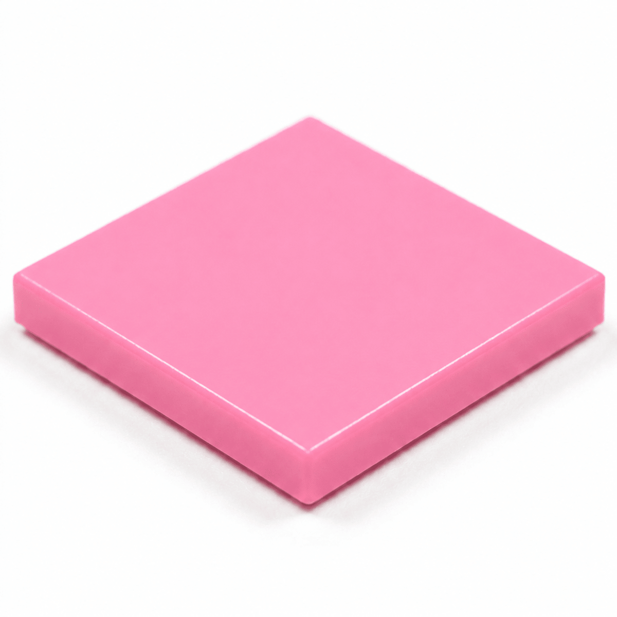 2x2 smooth flat tiles Pink