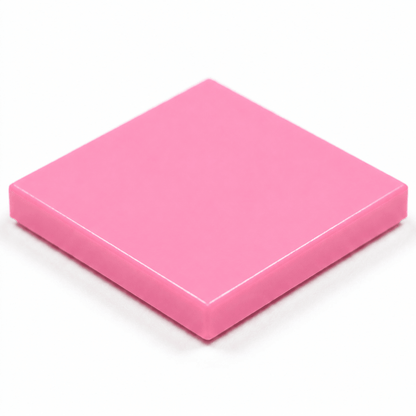 2x2 smooth flat tiles Pink