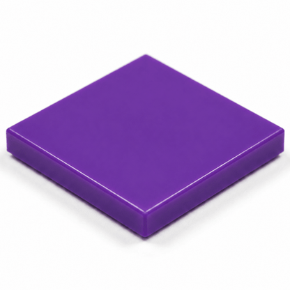 2x2 smooth flat tiles Purple