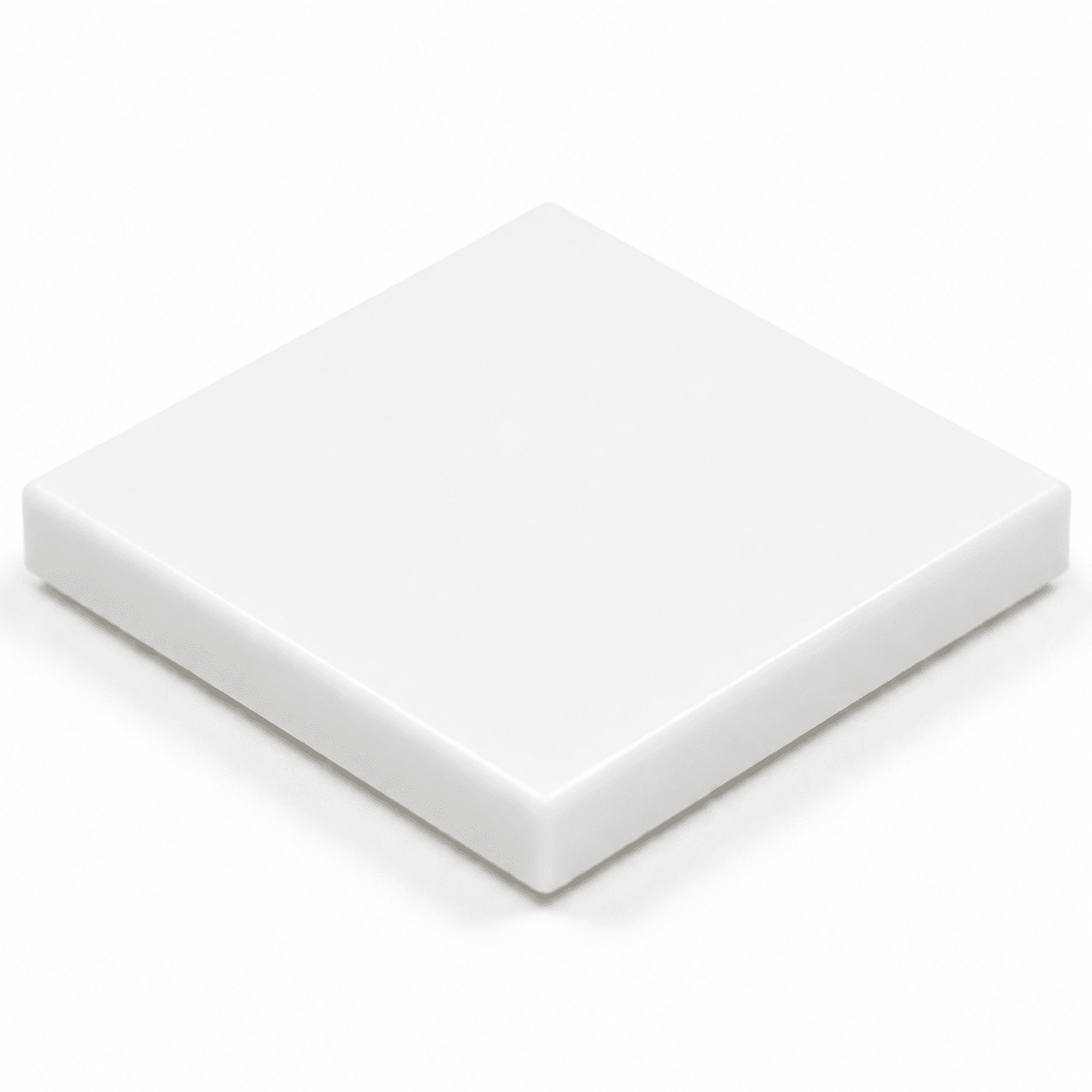 2x2 smooth flat tiles White