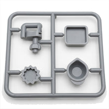 Light gray bakery kitchen accessory sprue on a white background