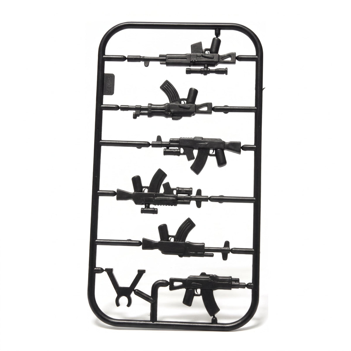 Black Assorted Rifle Sprue, clean white-background product image