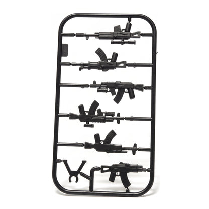 Black Assorted Rifle Sprue, clean white-background product image