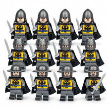 Black Eagle Imperial Guard Minifigure Set, 12 Soldiers