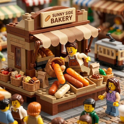 Mini Bread Loaf Accessory Minifigure