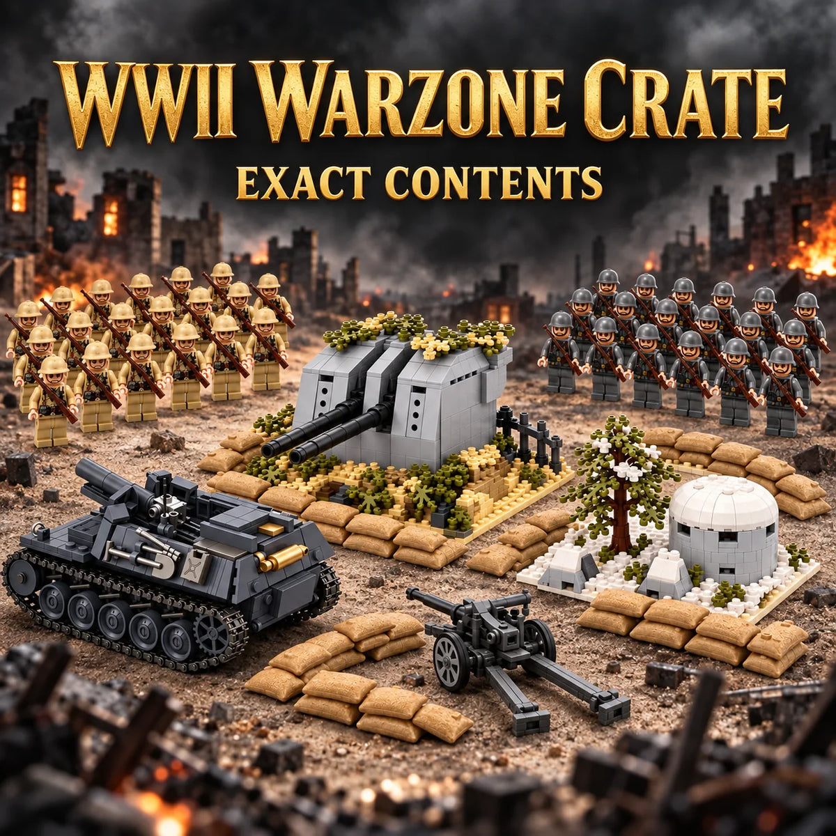 wwii crate Battle Pack headline artwork