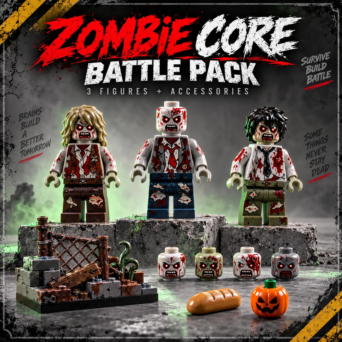 zombie core Battle Pack headline artwork