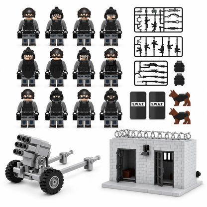 Modern Forces Battlefield Set product view on white; see listing for exact included components