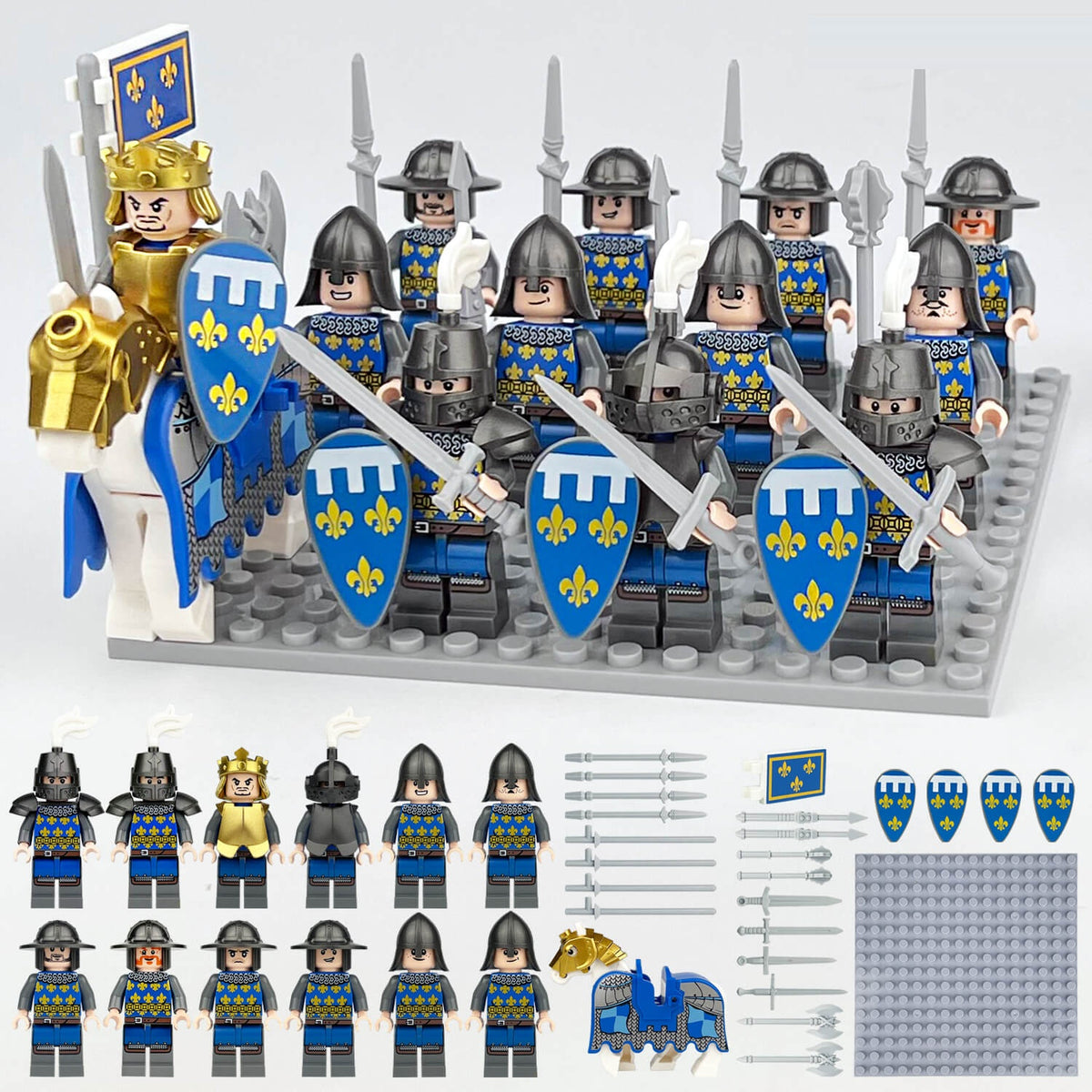 Royal Guard - Royal Fleur-de-Lis Knight Set