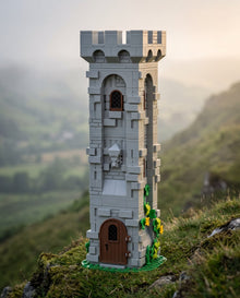Tall Slim Watchtower with Open Top - Brick BrosMOC