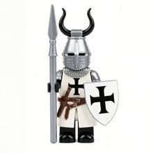 White Horned Teutonic Knight - Brick Bros