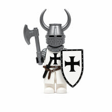 White Horned Teutonic Axeman - Brick Bros