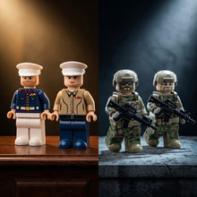 US Marines Minifigures Set — 4 Combat Figures