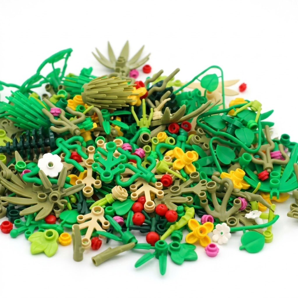 Mixed Mini Plant Accessory Bulk Minifigure