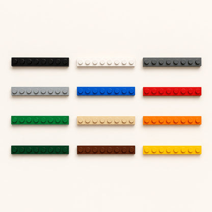 1x10 flat plate color guide