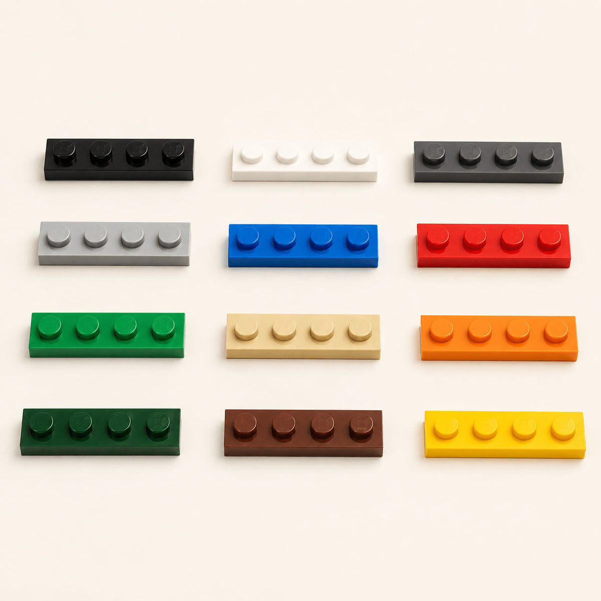 1x4 flat plate color guide