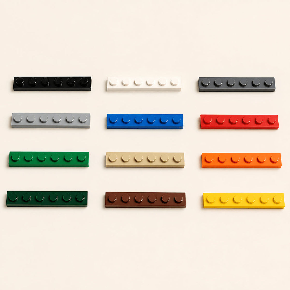 1x8 flat plate color guide