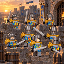 Fleur-de-Lis Castle Guard Minifigure Set, 12 Soldiers, view 2