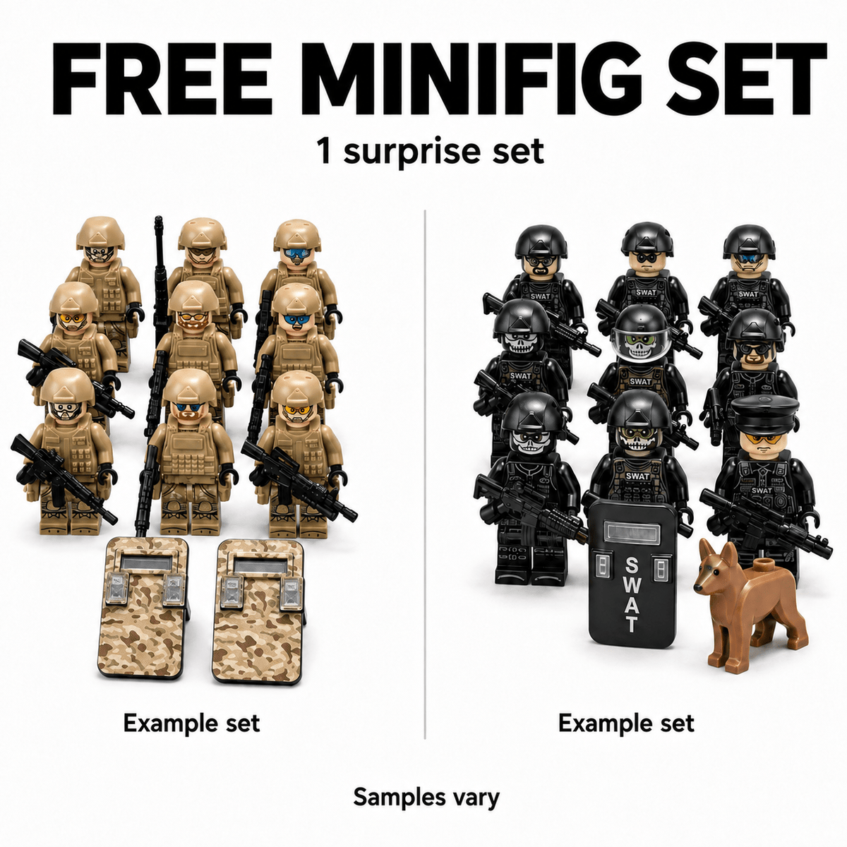 Free Minifig Set - Brick BrosPromotional Gift