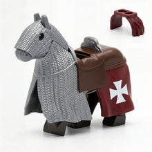 Gray Teutonic Warhorse - Brick Bros