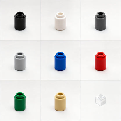 1x1 Hollow Cylinder Bricks - Brick Bros