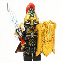 Imperial Sentinel with Power Sword and Shield Minifigure (Black Armor) - Brick Bros