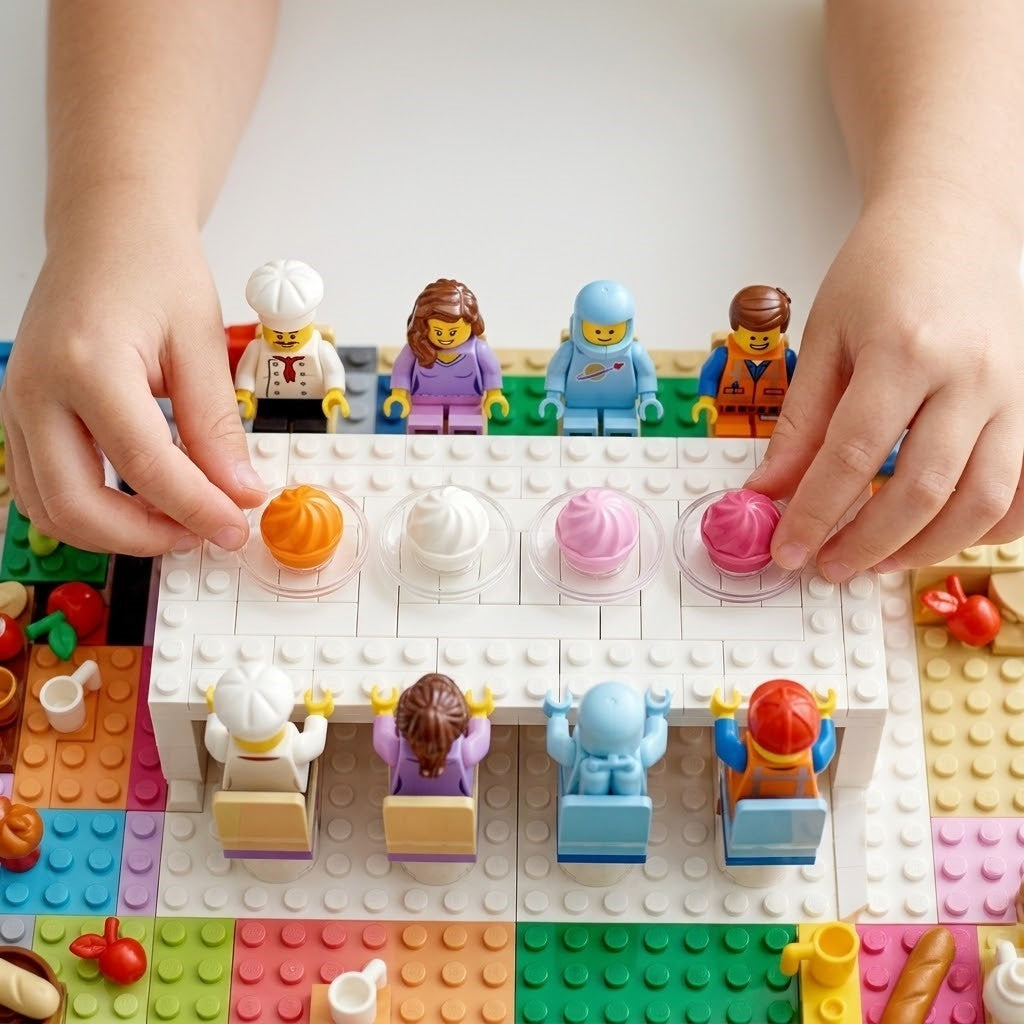 Ice Cream Swirl Dome Accessory Minifigure