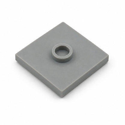 Grey 2x2 center-stud jumper plate