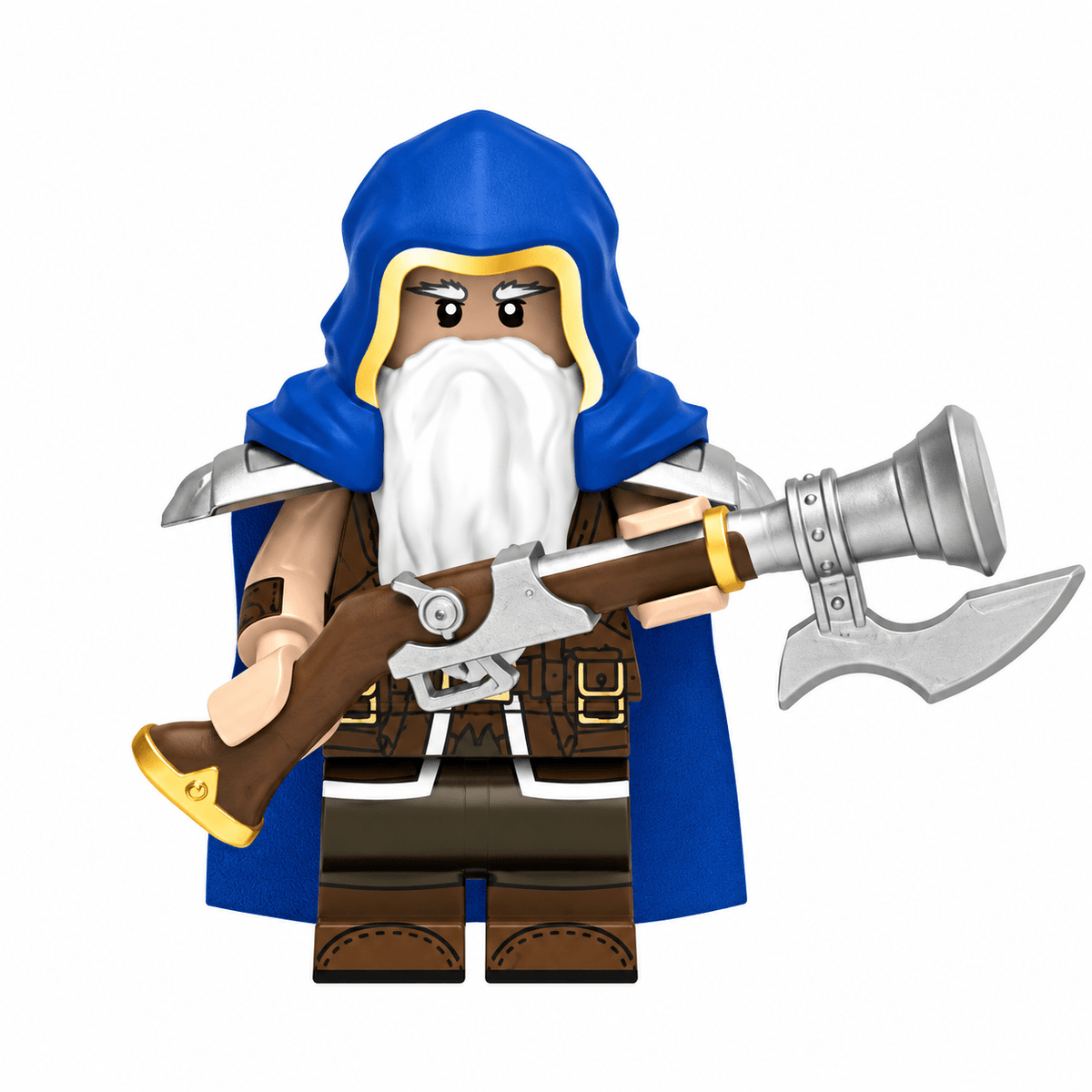 Kingdom Guard & Dwarf Militia — 8-Figure Battle Set - Brick BrosMinifigure Set