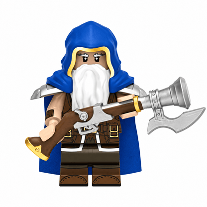 Kingdom Guard & Dwarf Militia — 8-Figure Battle Set - Brick BrosMinifigure Set