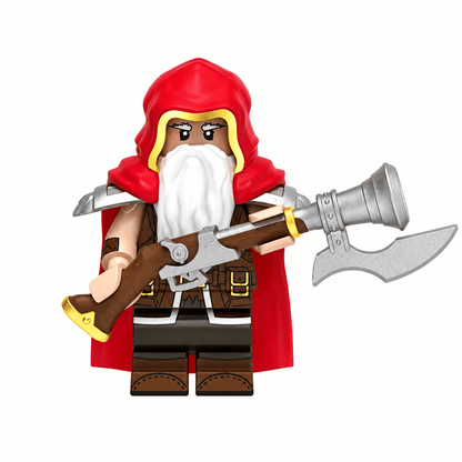 Kingdom Guard & Dwarf Militia — 8-Figure Battle Set - Brick BrosMinifigure Set