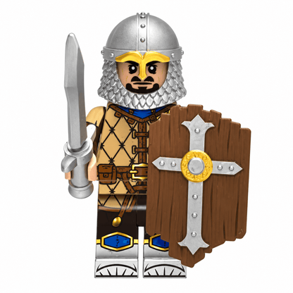 Kingdom Guard & Dwarf Militia — 8-Figure Battle Set - Brick BrosMinifigure Set