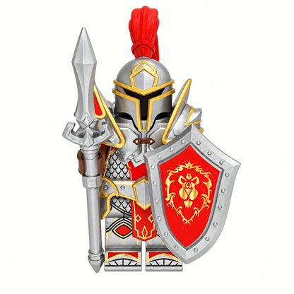 Kingdom Guard & Dwarf Militia — 8-Figure Battle Set - Brick BrosMinifigure Set