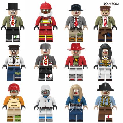 Zombie Town mixed zombie figure assortment, styles vary