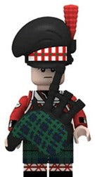 Napoleonic Highland Bagpiper Minifigure