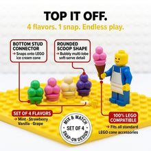 BrickBros Ice Cream Scoop Top 4-Pack