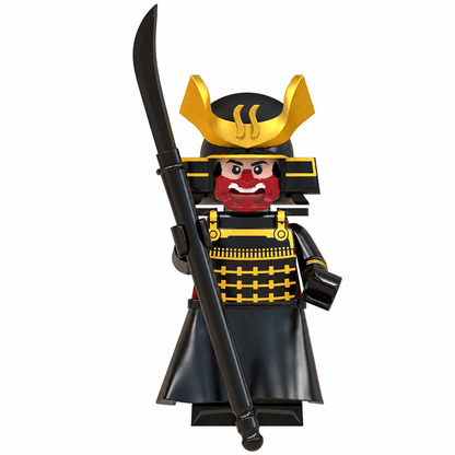 Oni Mask Samurai Minifigure Collection - Brick BrosKnights