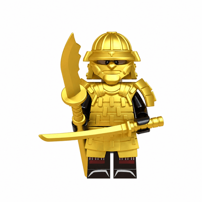 Oni Mask Samurai Minifigure Collection - Brick BrosKnights