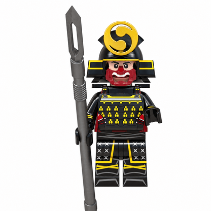 Oni Mask Samurai Minifigure Collection - Brick BrosKnights