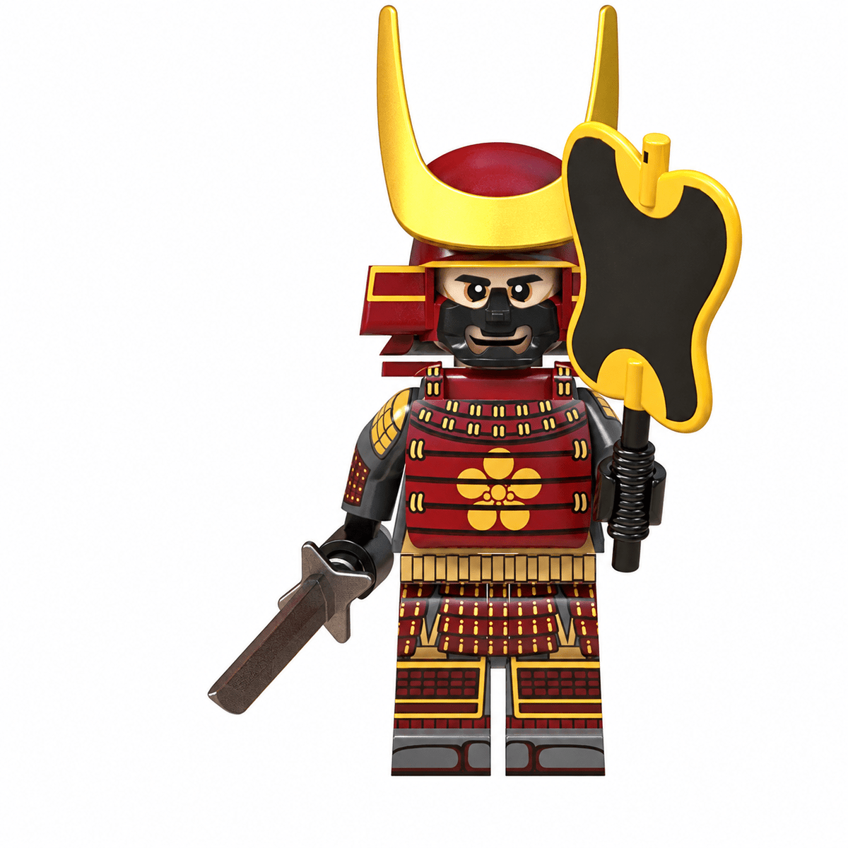 Oni Mask Samurai Minifigure Collection - Brick BrosKnights