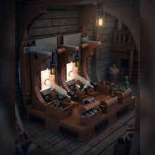 Ship's Gun Deck with Cannons - Brick BrosMOC