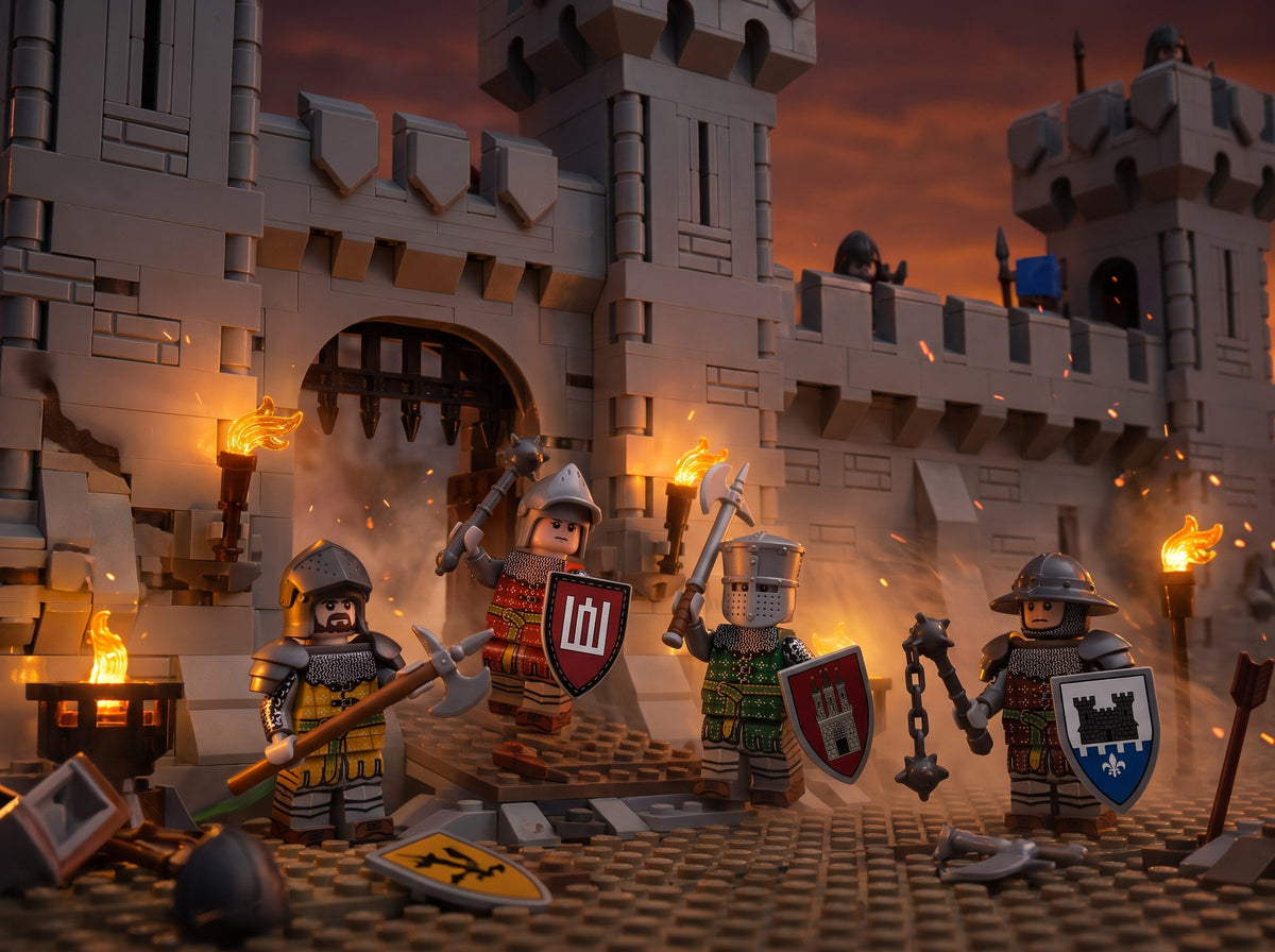 Banner Hall Knights battle scene 1