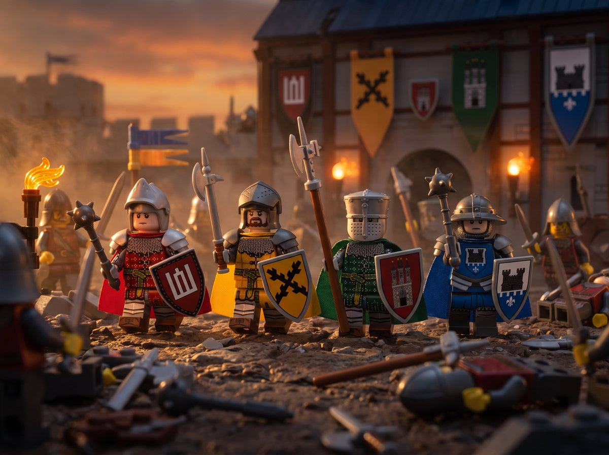 Banner Hall Knights battle scene 2